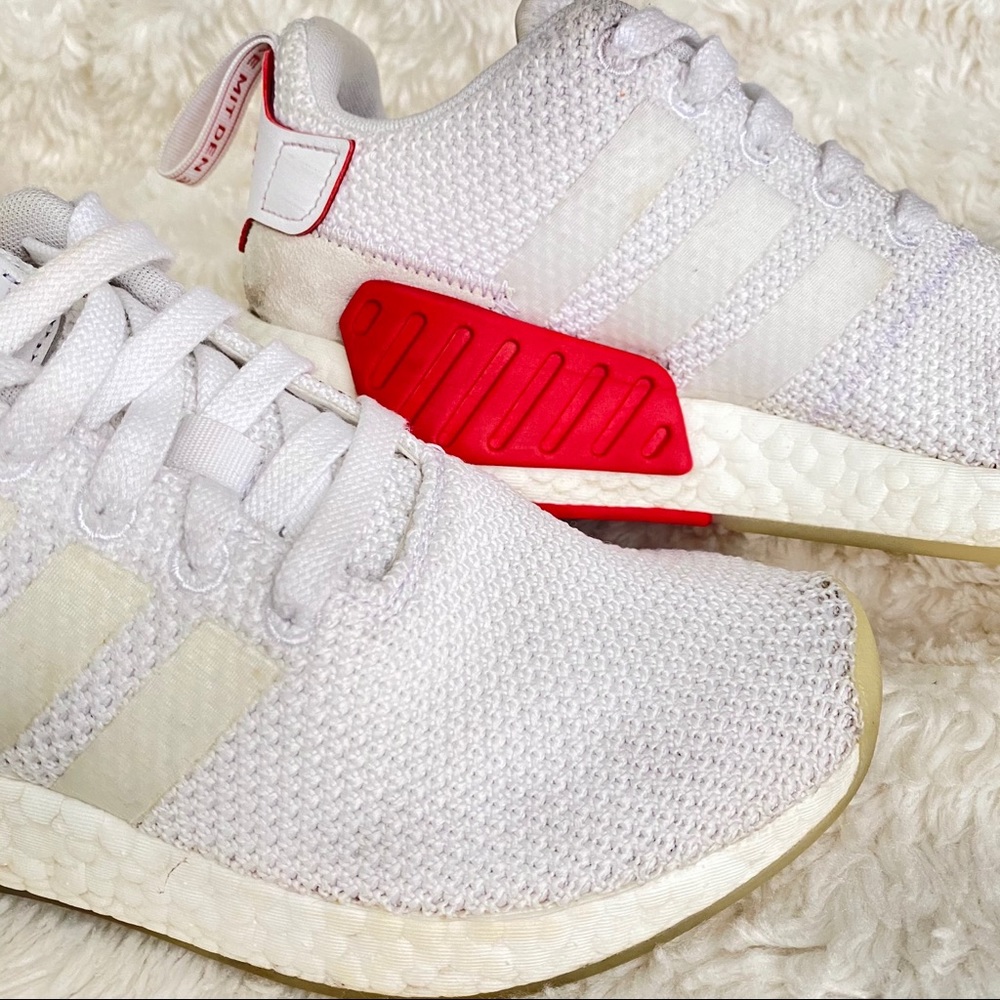 Adidas Men’s NMD R2 CNY White Chinese Sneakers - Picture 12 of 14